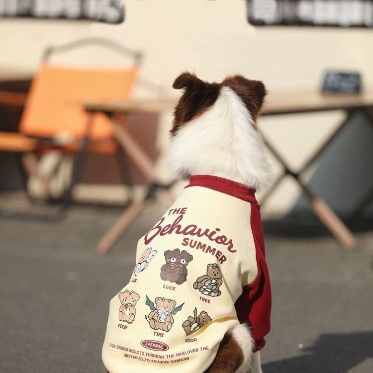 Red Cute Sweatshirt
for Medium to Large Dogs - Cozy, Stylish & Adorably
Comfy