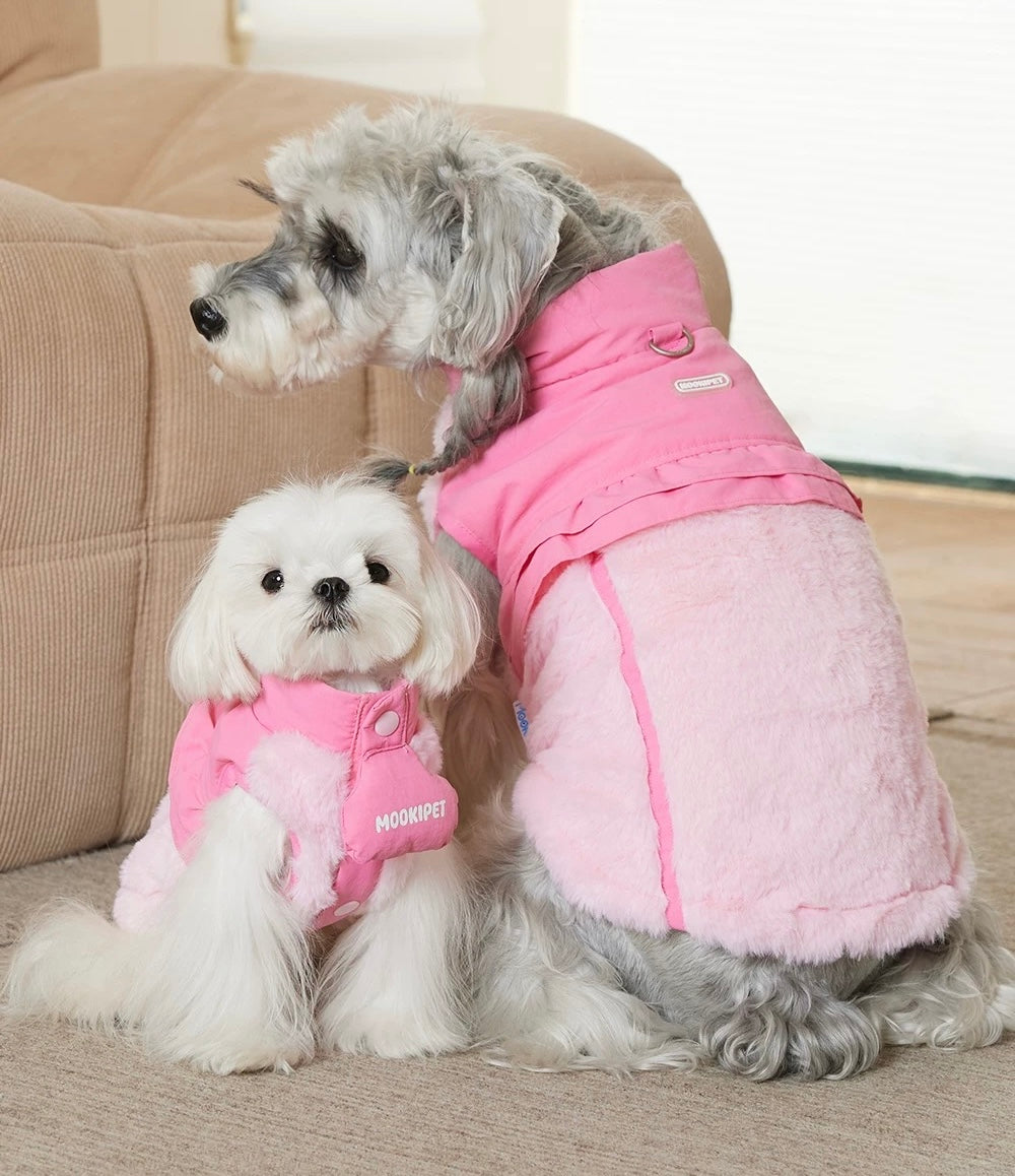 Cloud Ruffle Fur Vest