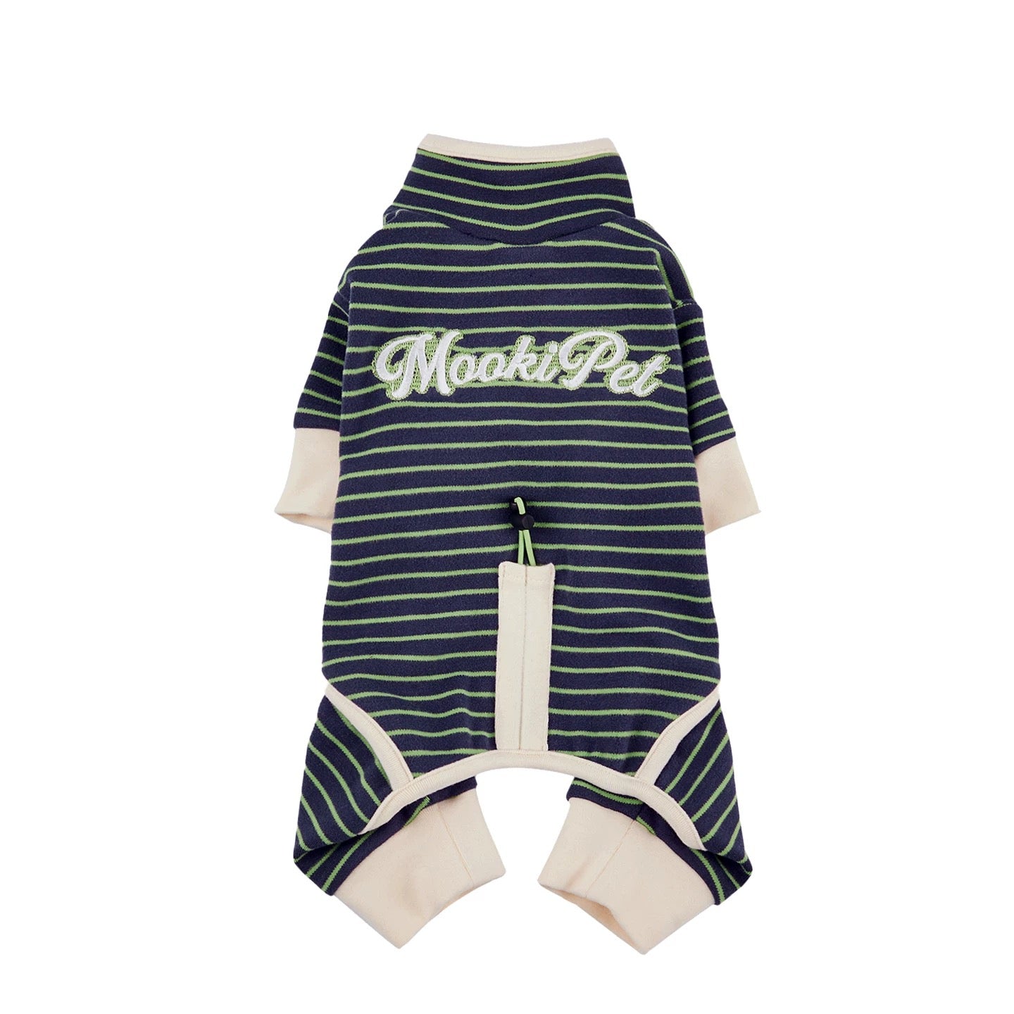 Soft Striped Pet Jumpsuit