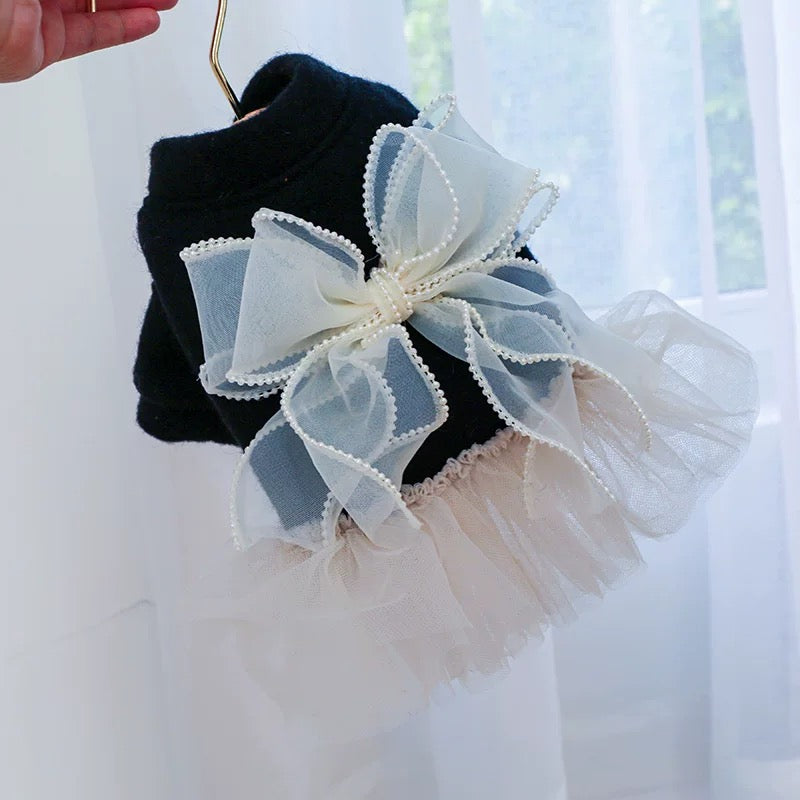 Princess Dress Autumn/ Winter Pet Clothing - Small
Dog Bowknot Princess
Dress