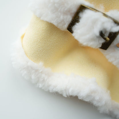 Soft Suede-Style Lamb Fleece Winter Outfit for Pets - Two-Legged Design