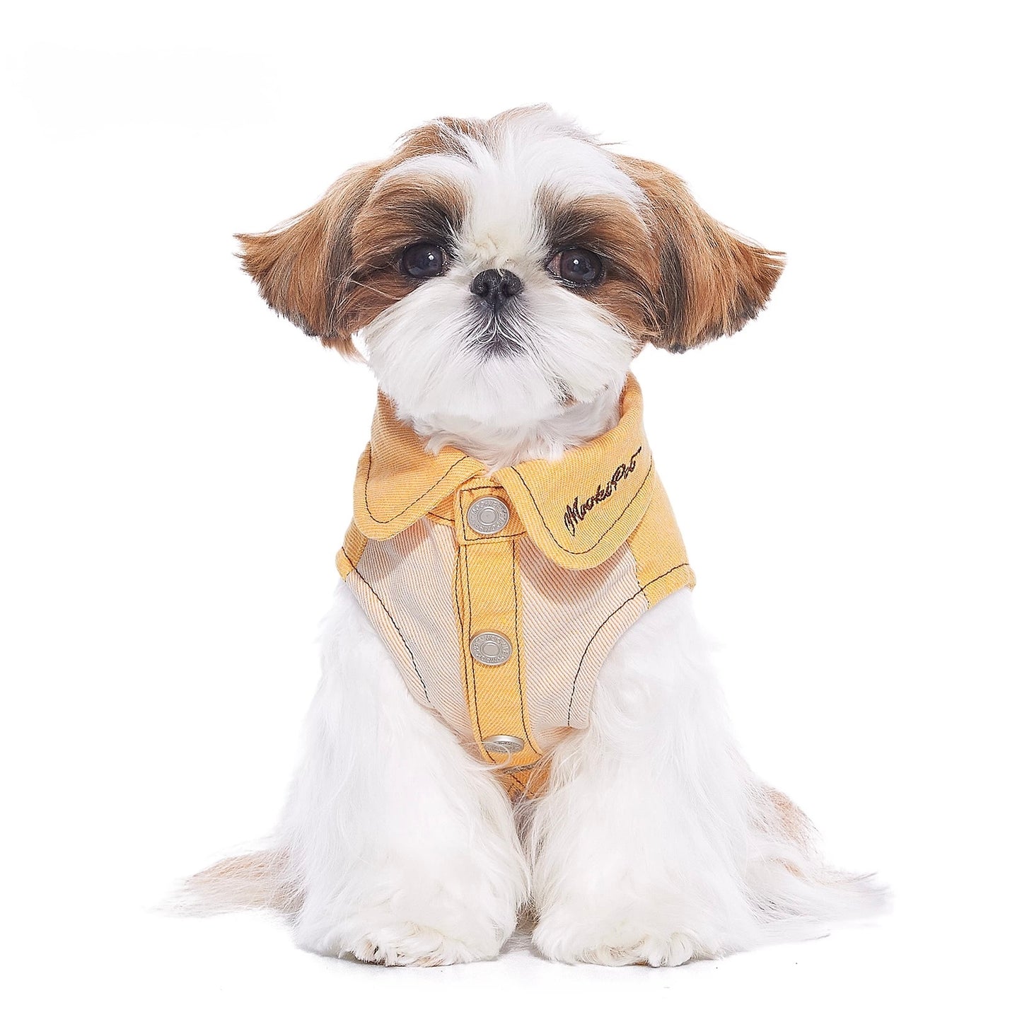 Two-Tone Denim Traction Vest