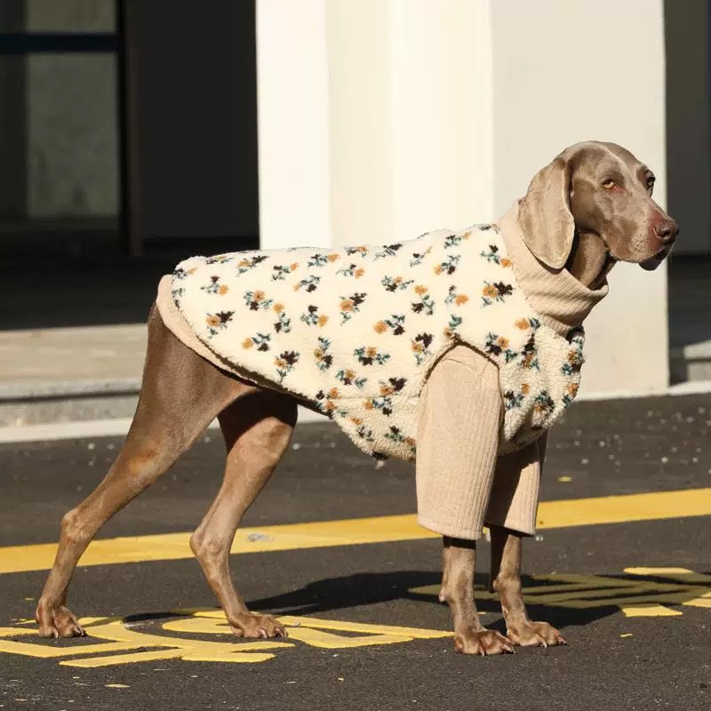 Winter Warm Fleece Vest for Small, Medium & Large Dogs - Lamb Wool Pet Jacket