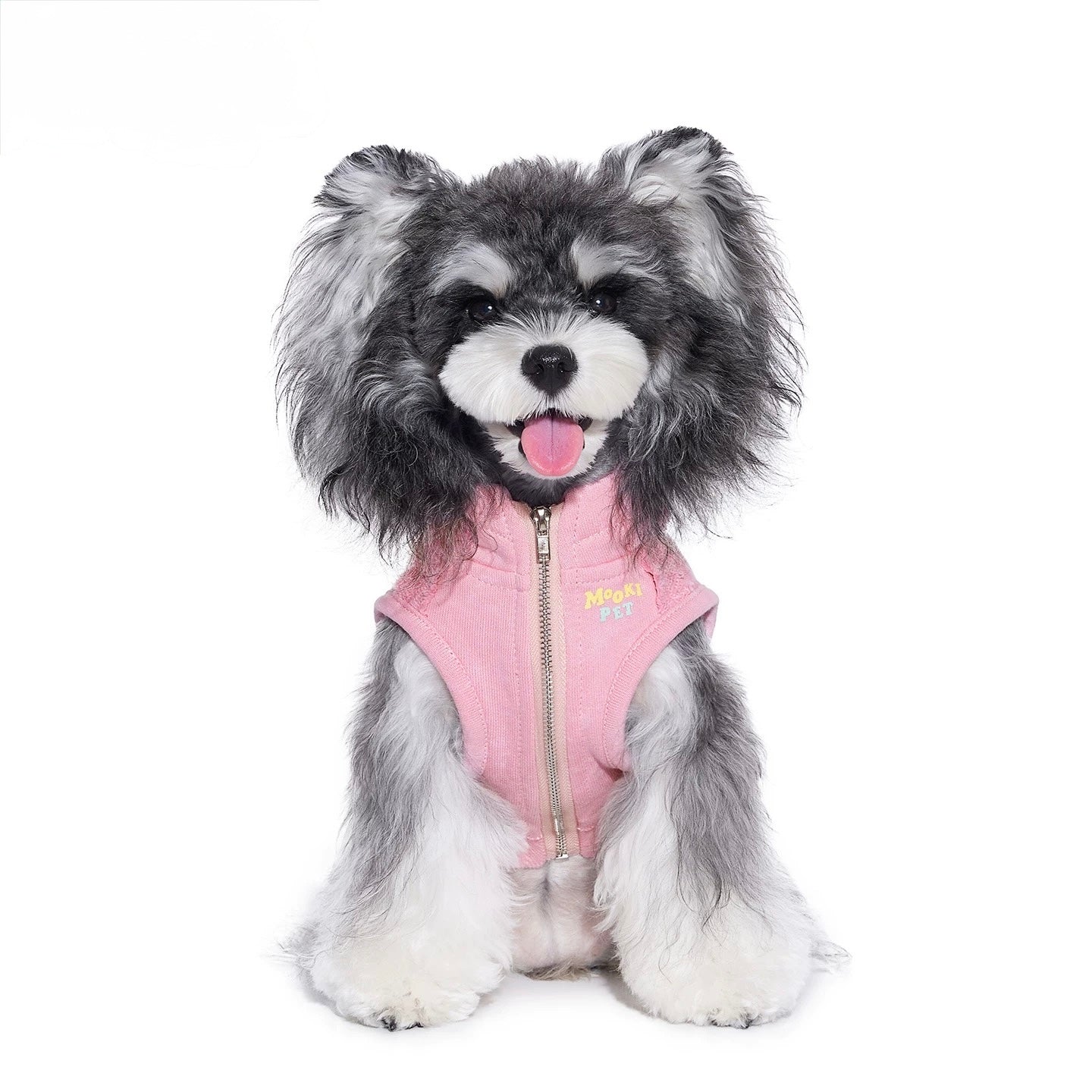 Washed Knit Hoodie Vest