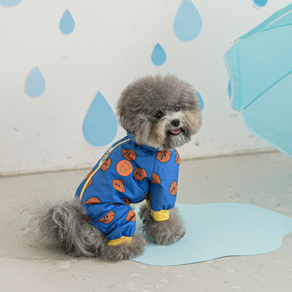 All-Weather Waterproof
Dog Raincoat with Hood
- Full Coverage for All Sizes