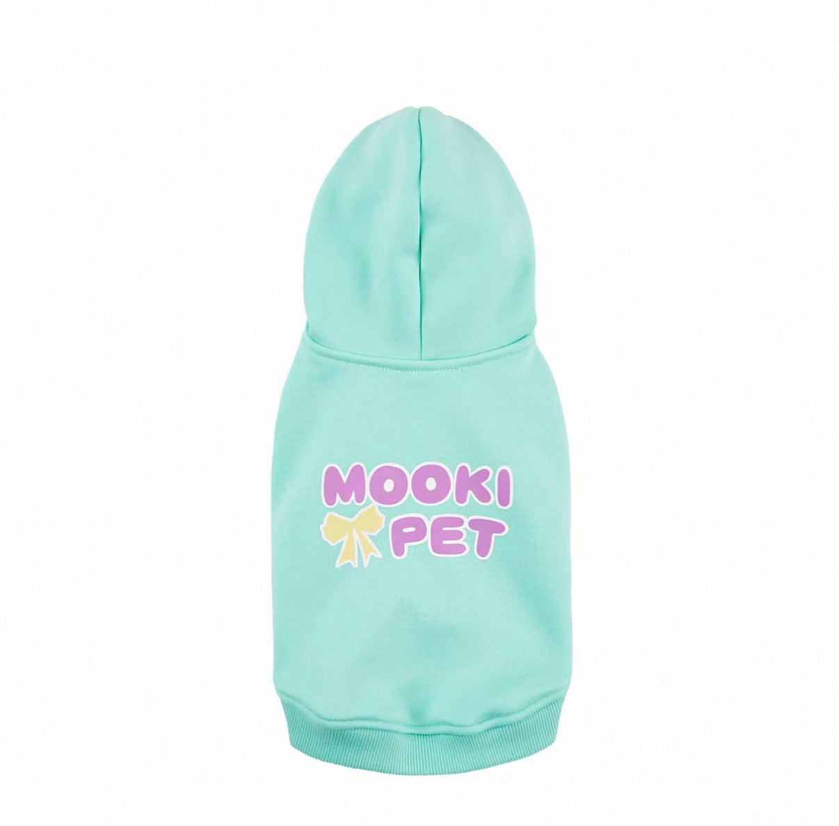 Mint Fleece Tie Hoodie Vest