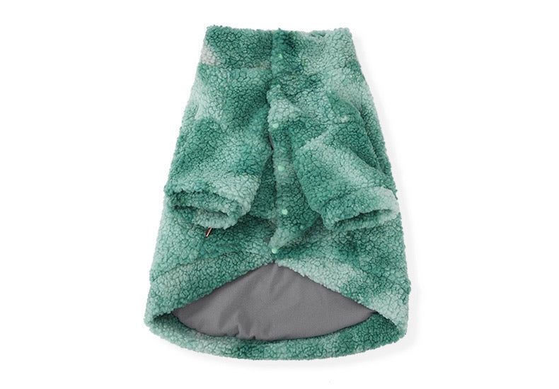 Tie-Dye Lamb Fleece
Coat - For Large Dogs