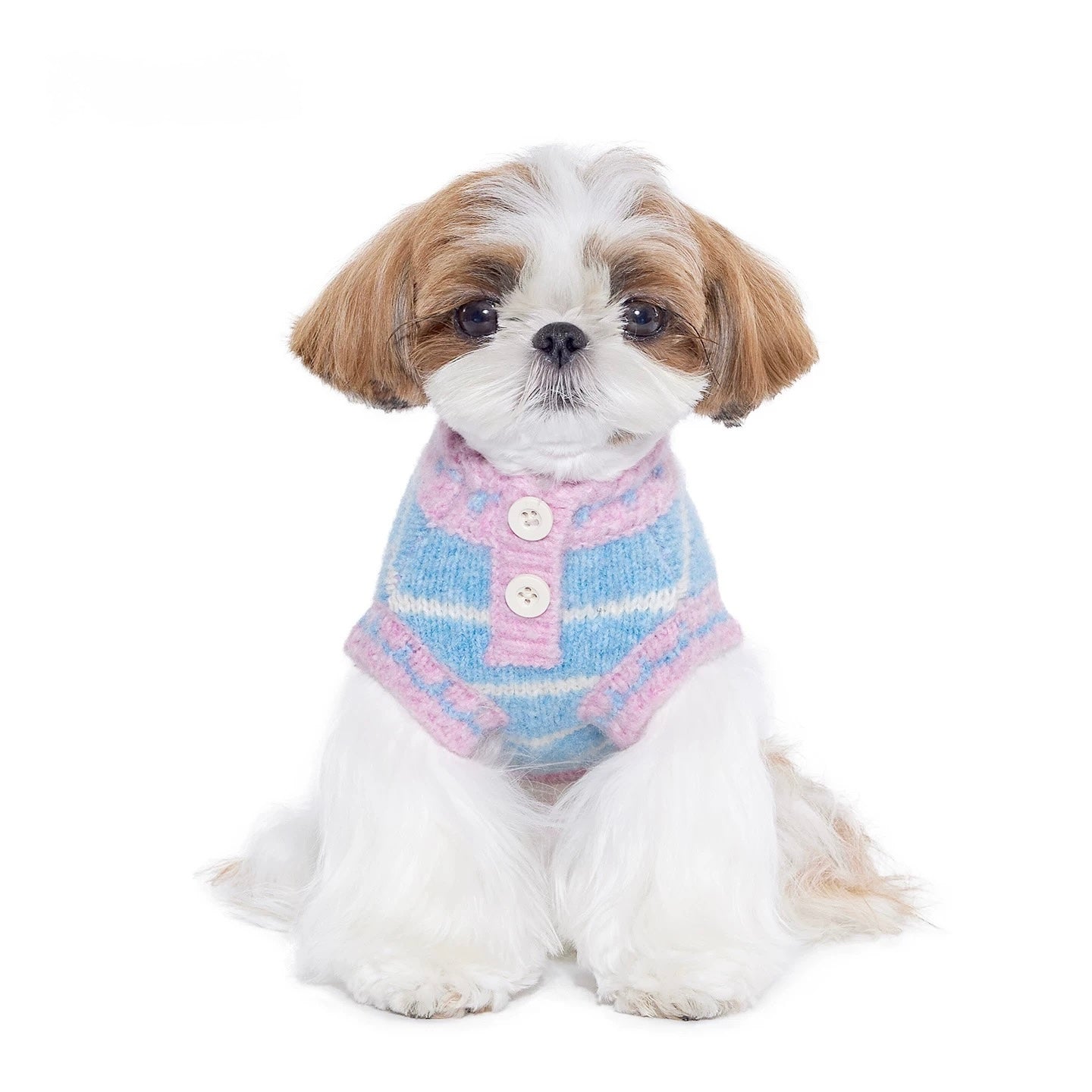 Pastel Cocoon Sweater Vest