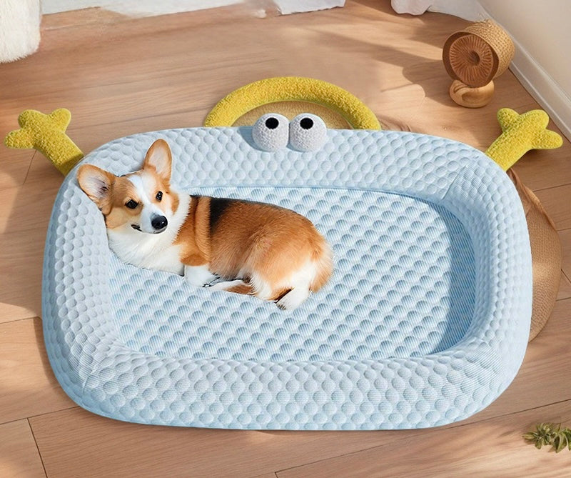 Cooling Dog Mat - Ice Pad for All Seasons, Breathable & Comfortable Pet
Sleeping Mat