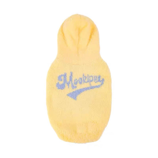 Macaron Mink Hoodie Vest