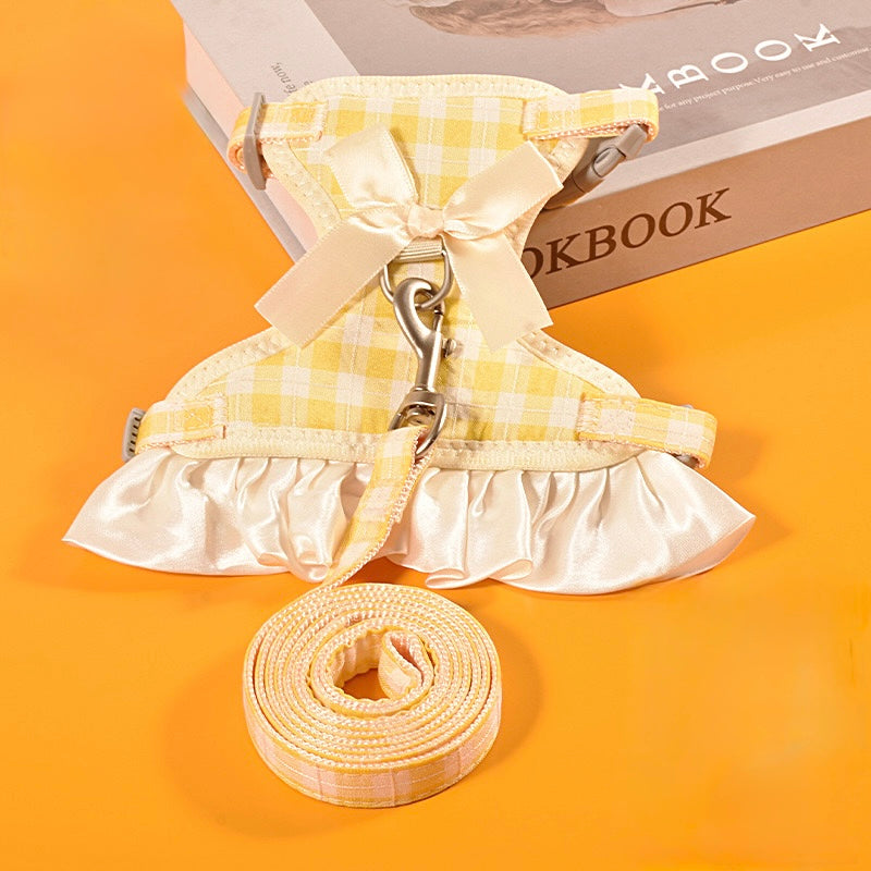 Paw & Bows Pet Herness Set