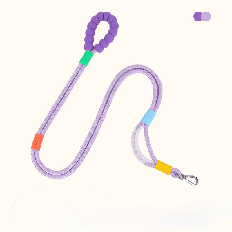 Candy-Colored Dog Leash
- Anti-Pull, Escape-Proof
Walking Lead for Small, Medium & Large Dogs