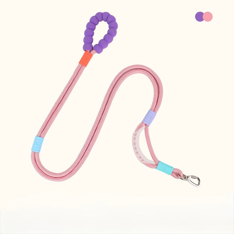 Candy-Colored Dog Leash
- Anti-Pull, Escape-Proof
Walking Lead for Small, Medium & Large Dogs